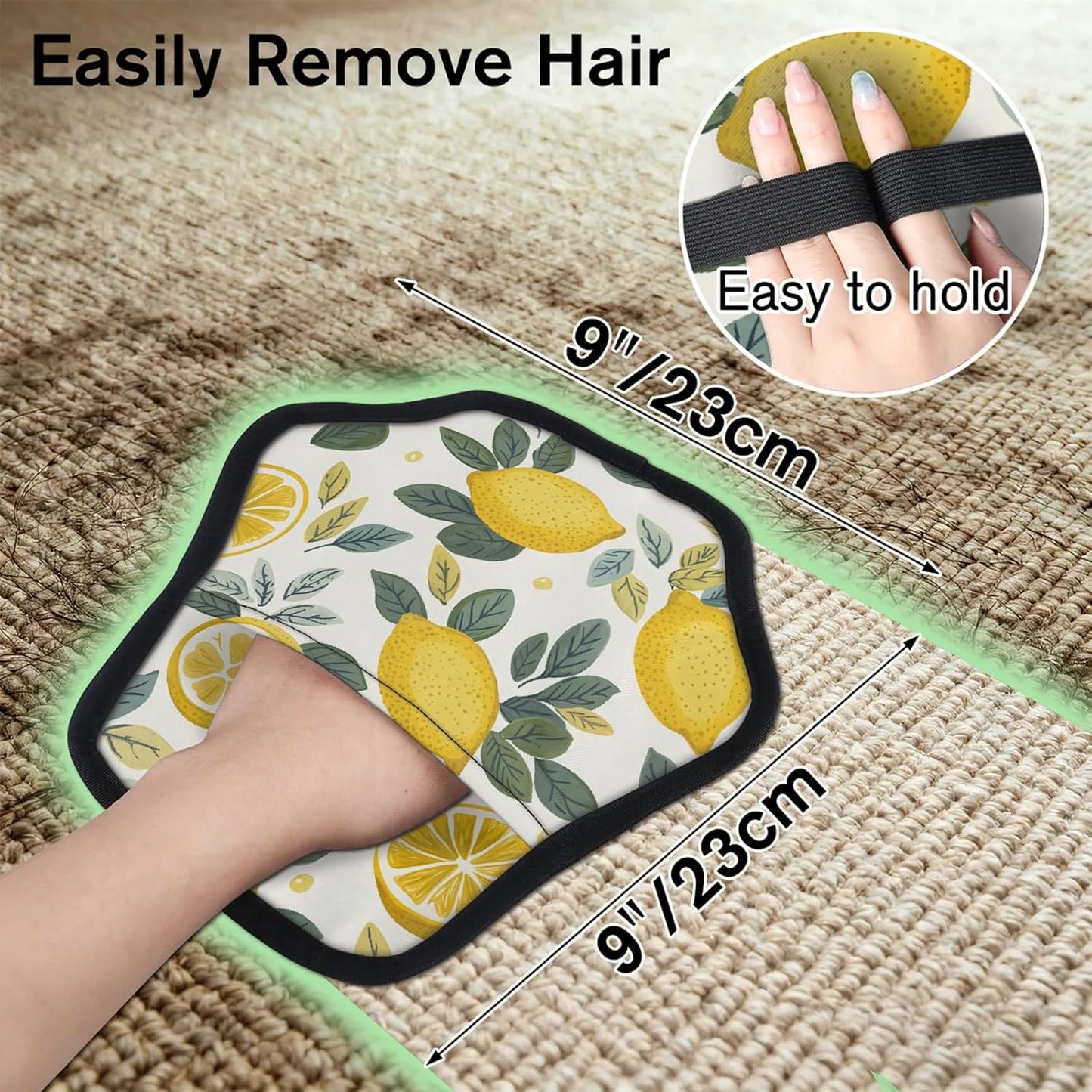 Pet Hair Removal Glove for Dogs Cats Reusable Washable Set