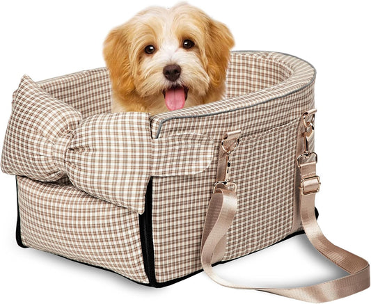 Dog Car Seat for Small Dogs,Center Console Seat for