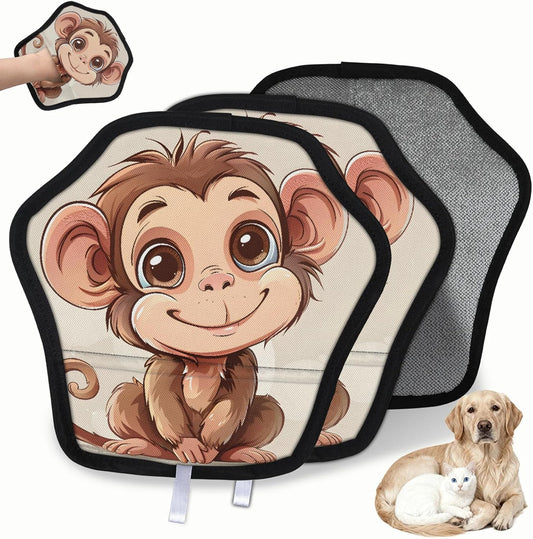 Pet Hair Removal Glove for Dogs Cats Reusable Washable Set