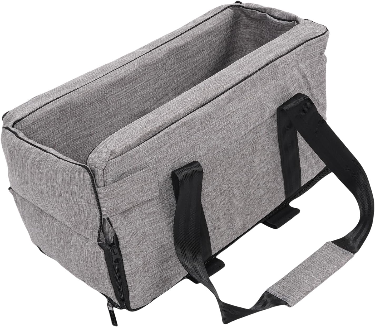 Dog Car Seat, Center Console Adjustable, Wide Angle View