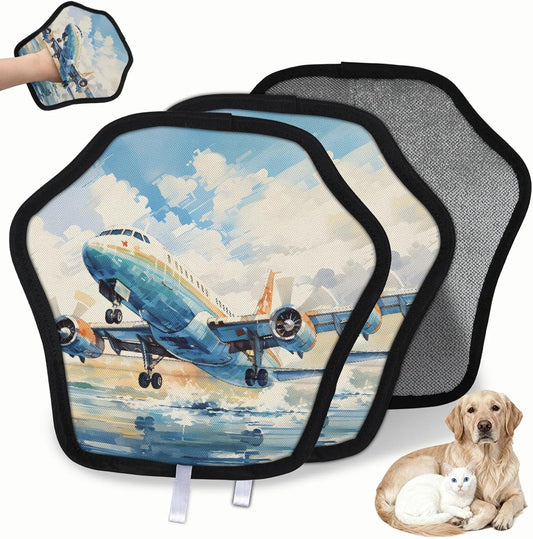Pet Hair Removal Glove for Dogs Cats Reusable Washable Set