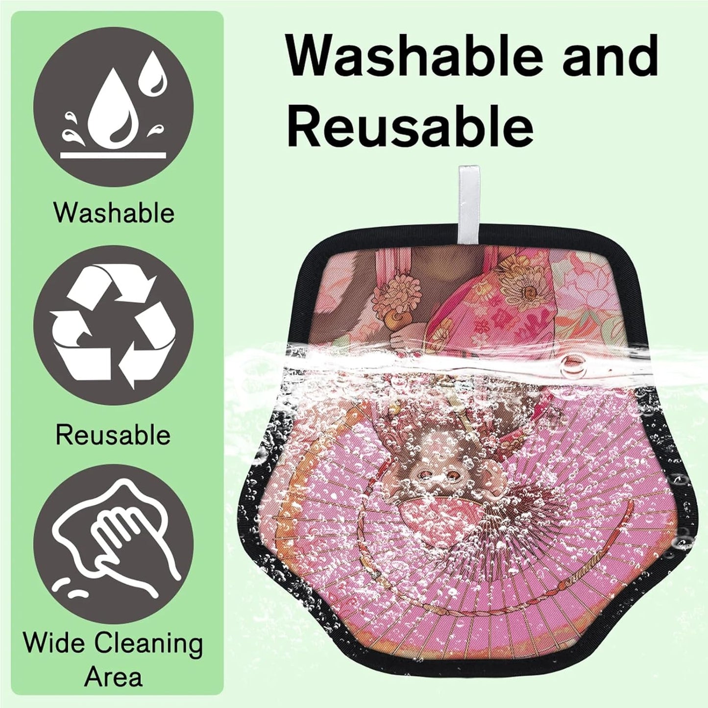 Pet Hair Removal Glove for Dogs Cats Reusable Washable Set