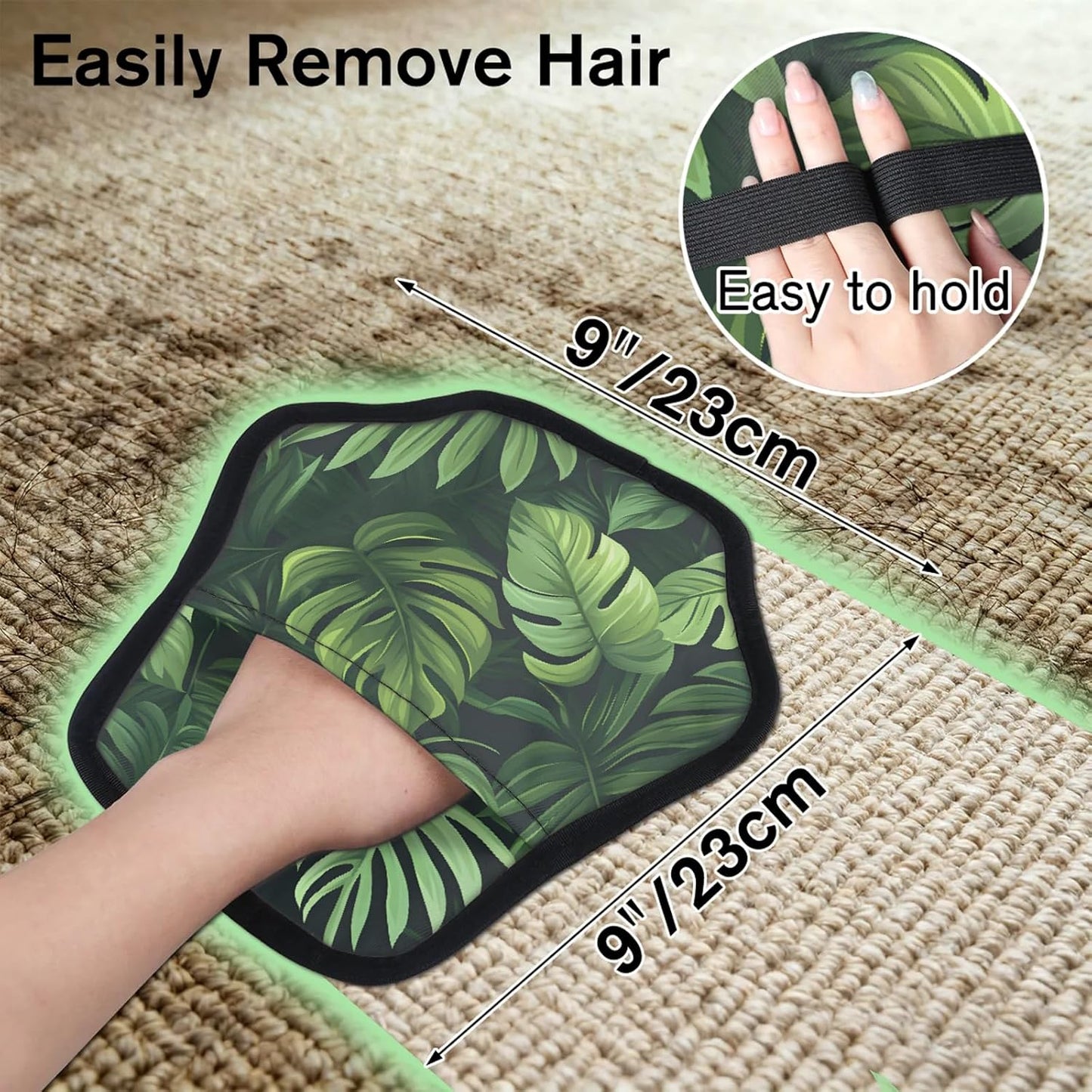 Pet Hair Removal Glove for Dogs Cats Reusable Washable Set