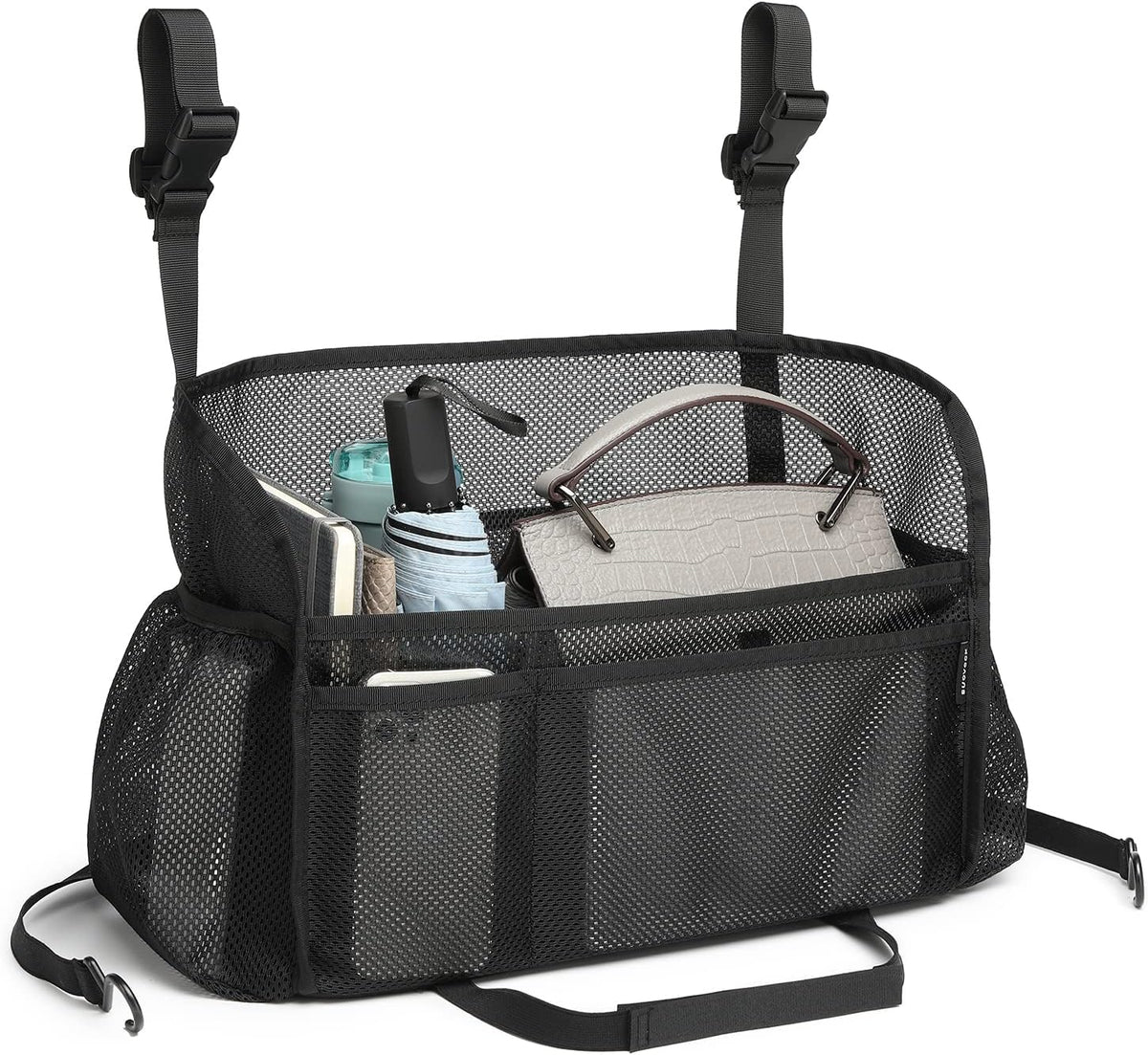 Car net Pocket Handbag Holder, car Purse Holder can be Used