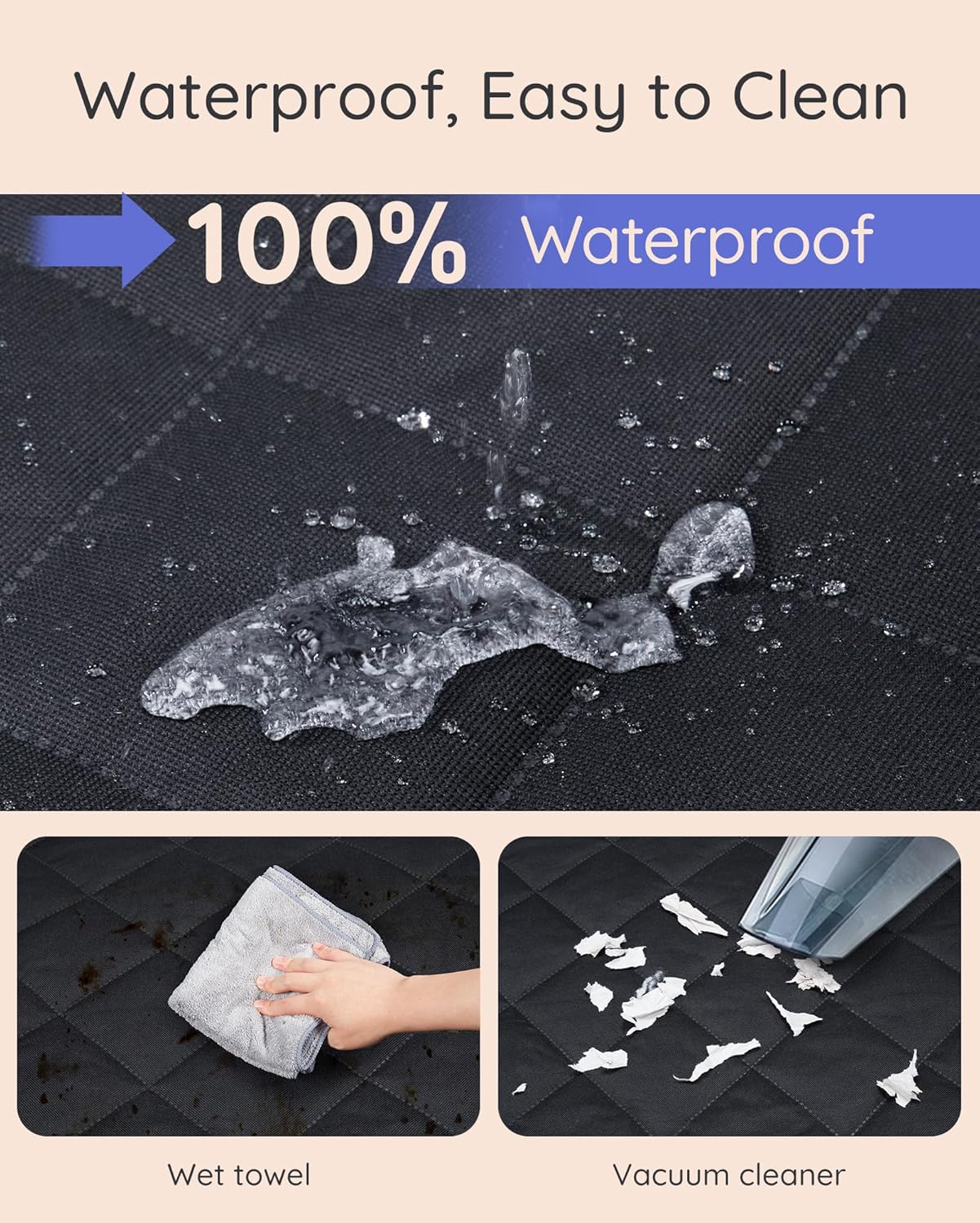 SUV Cargo Liner Waterproof Scratch-Resistant for Dogs Pet