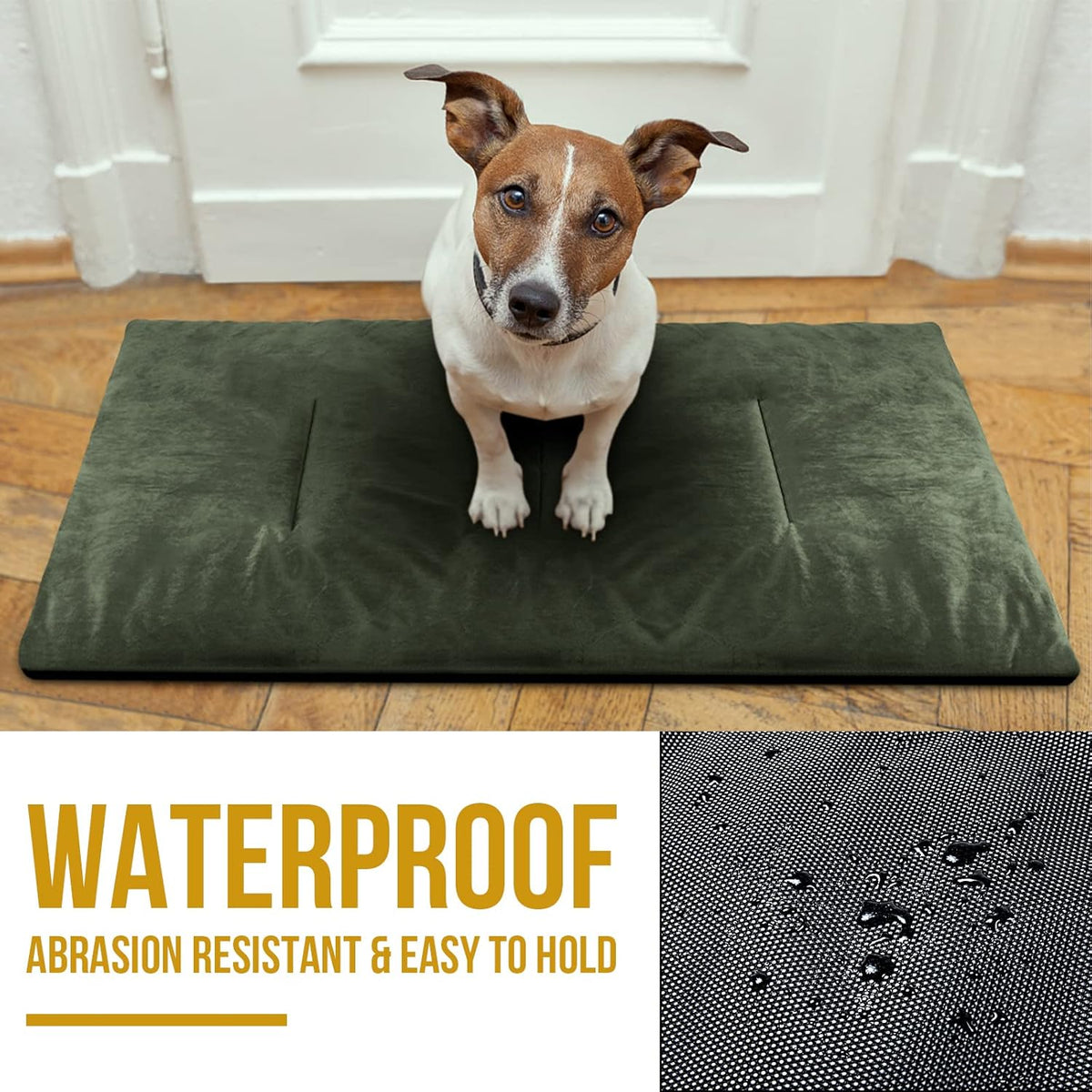 Travel Dog Bed - Portable, Washable, Waterproof Anti-Slip