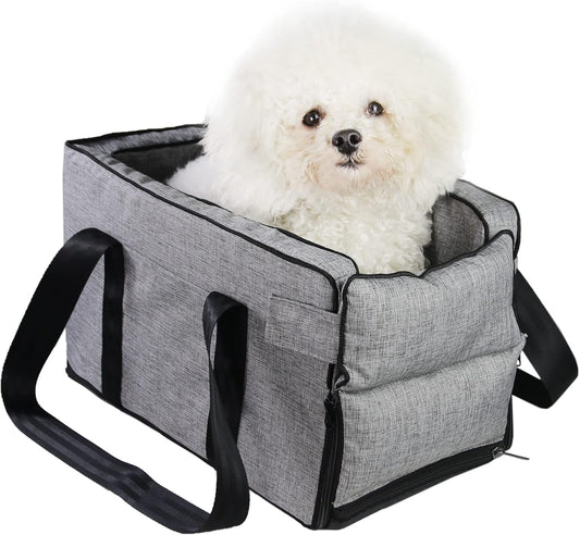 Pet Safety Booster Seat for Cats and Small Dogs, Puppy Seat