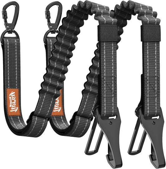 2Pcs Dog Seat Belt, Dog Car Seat Belt Bungee, Car Harness