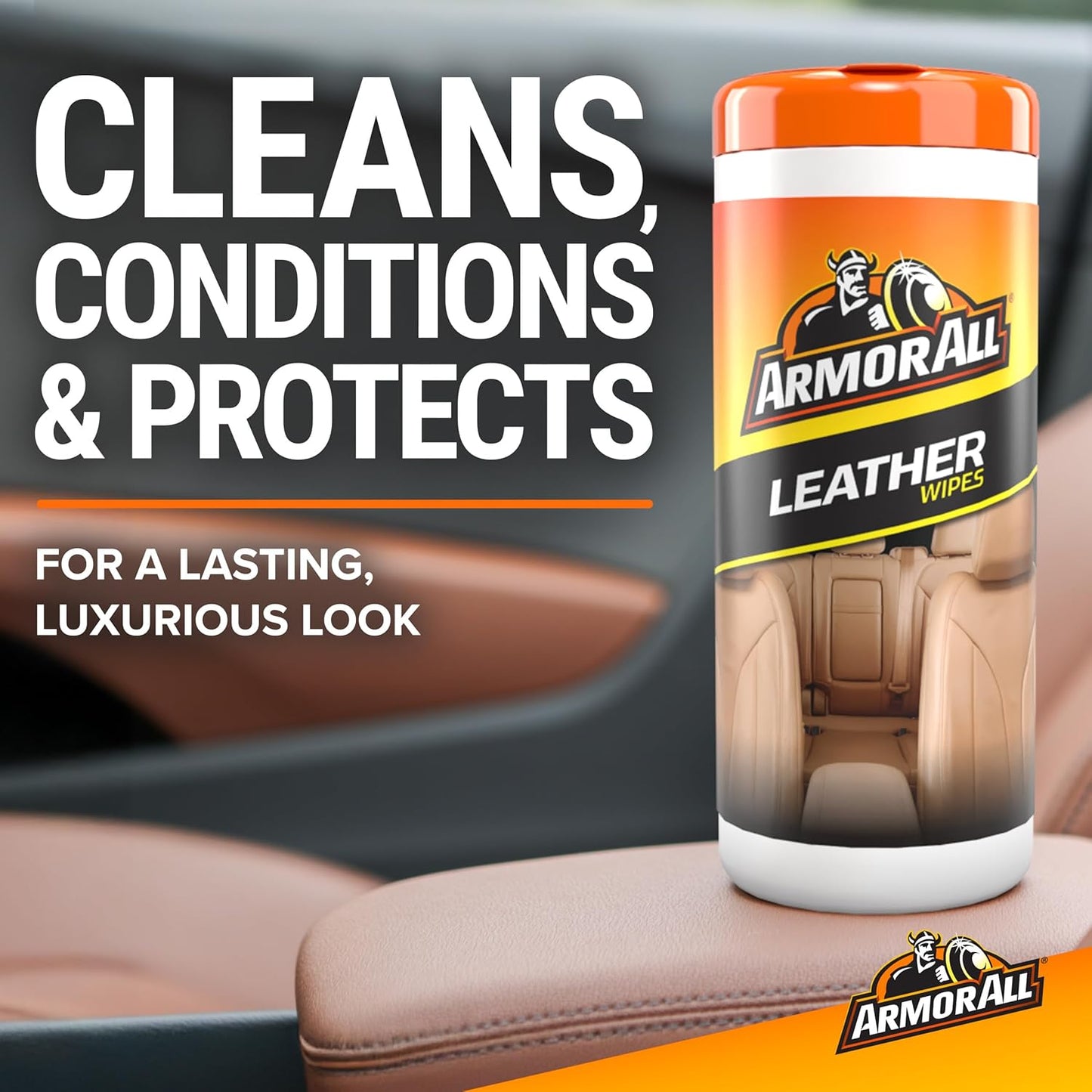 Car Interior Cleaner Leather Wipes - Cleaning for Cars &