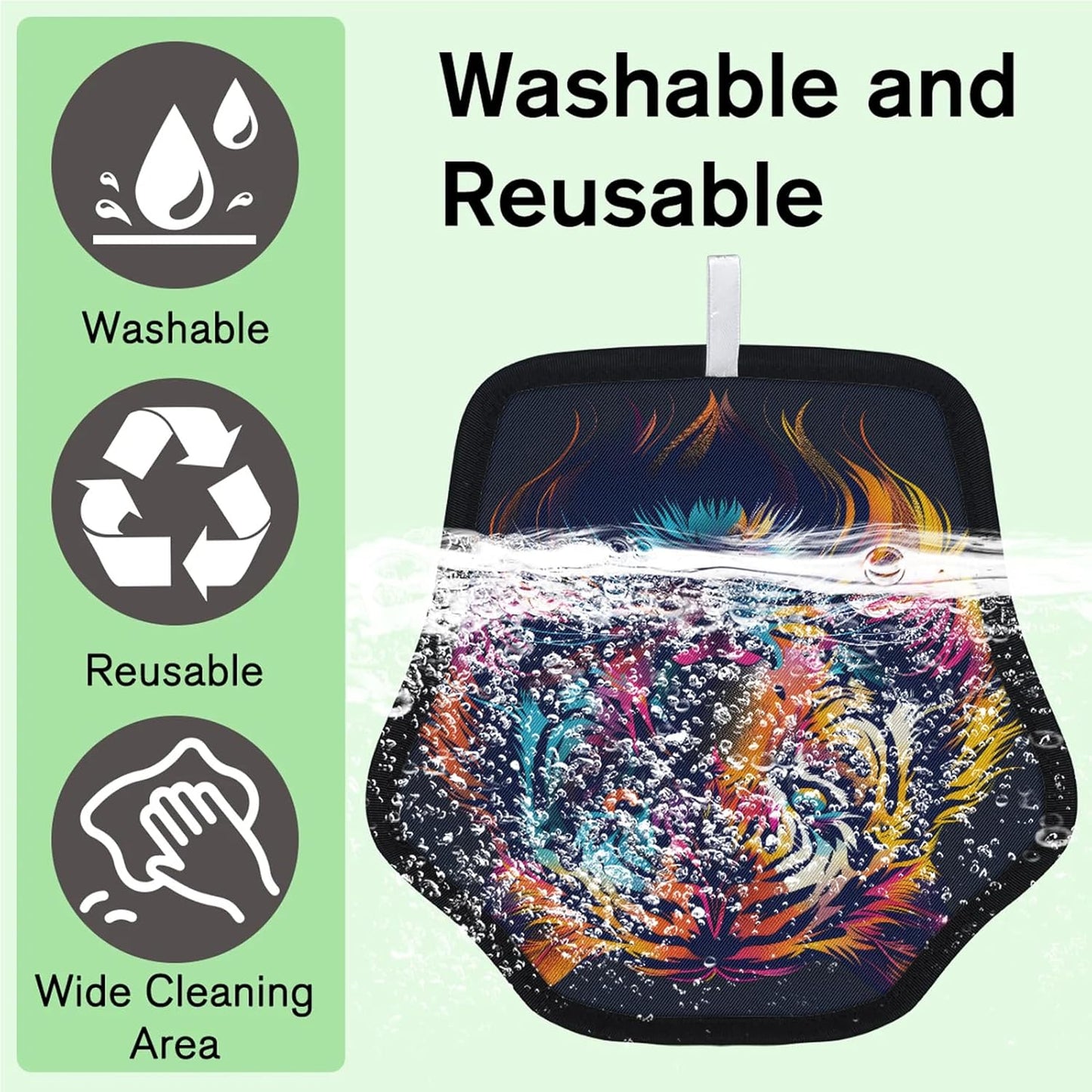 Pet Hair Removal Glove for Dogs Cats Reusable Washable Set