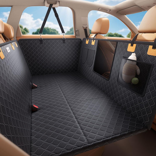 Dog Car Seat Cover for Back Seat - Back Seat Extender for