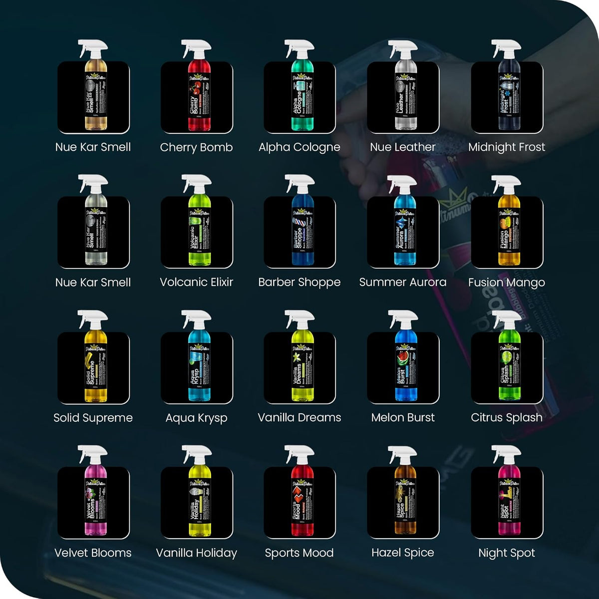 Water-Based Car Air Freshener Spray | Luxury Automotive