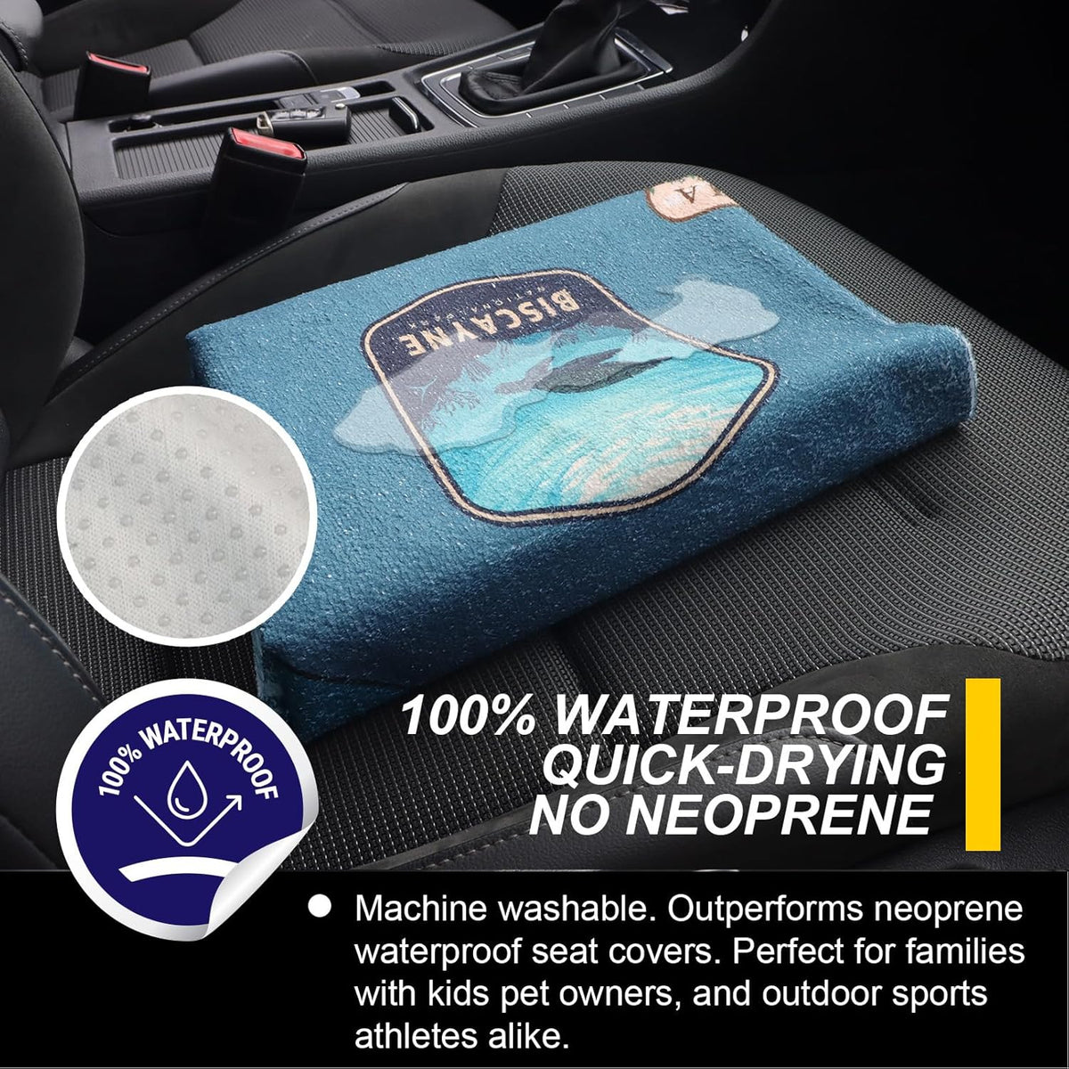 Back Seat Cover for Car Trucks Van SUV,Waterproof Rear