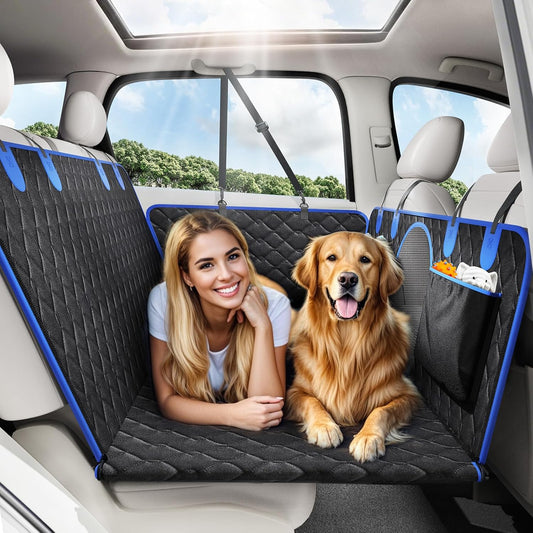 Back Seat Extender for Dogs, Dog Car Seat Cover for Back