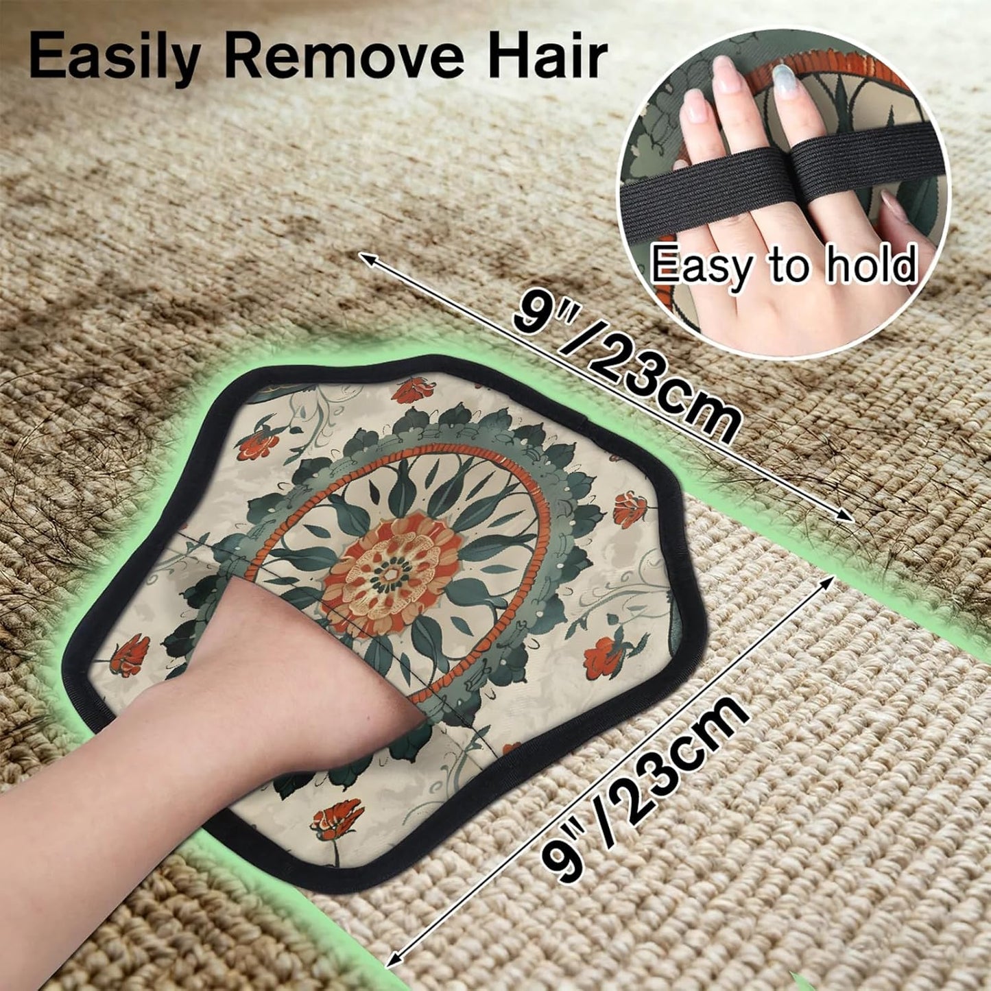 Pet Hair Removal Glove for Dogs Cats Reusable Washable Set