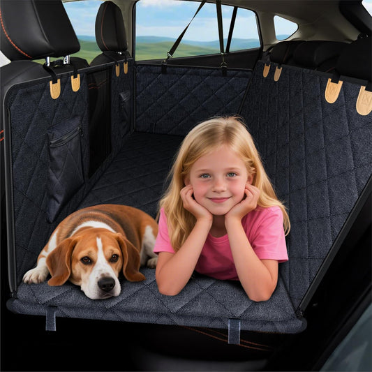 Dog Car Seat Cover for Back Seat, Waterproof Dog Seat Cover