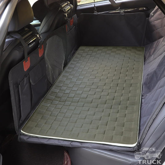 Non-Slip Pet Bed Mat for Truck Back Seat Extender, Hair