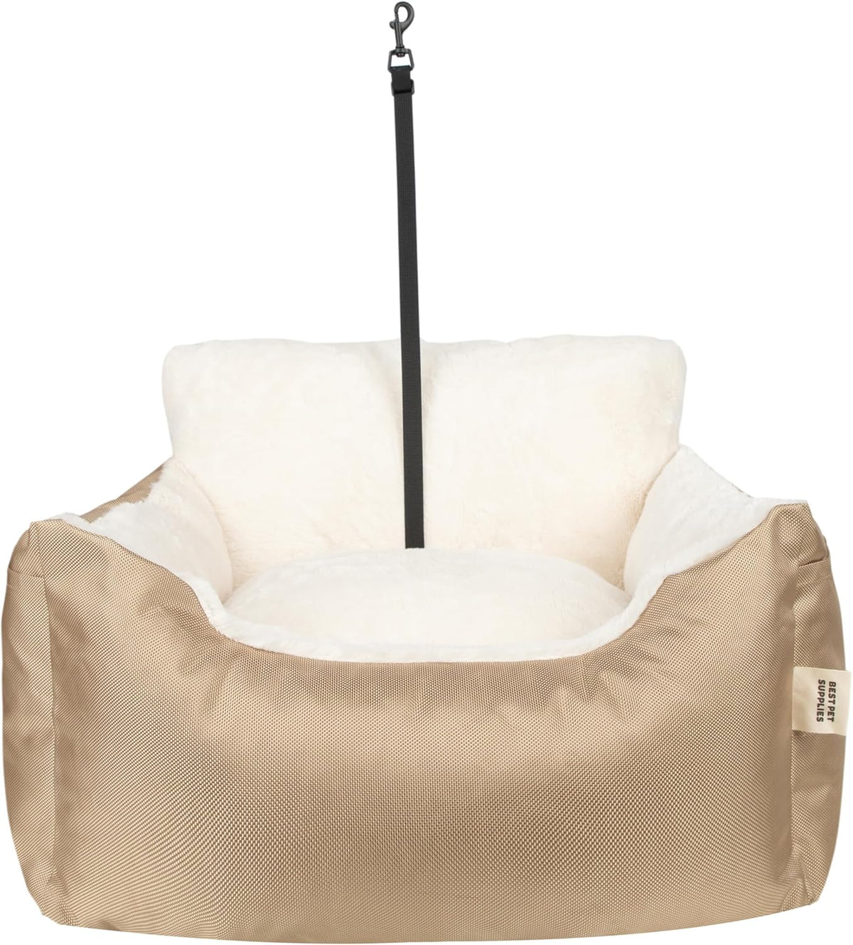 Elevated Dog Car Seat for Small Dogs, Booster Seat with