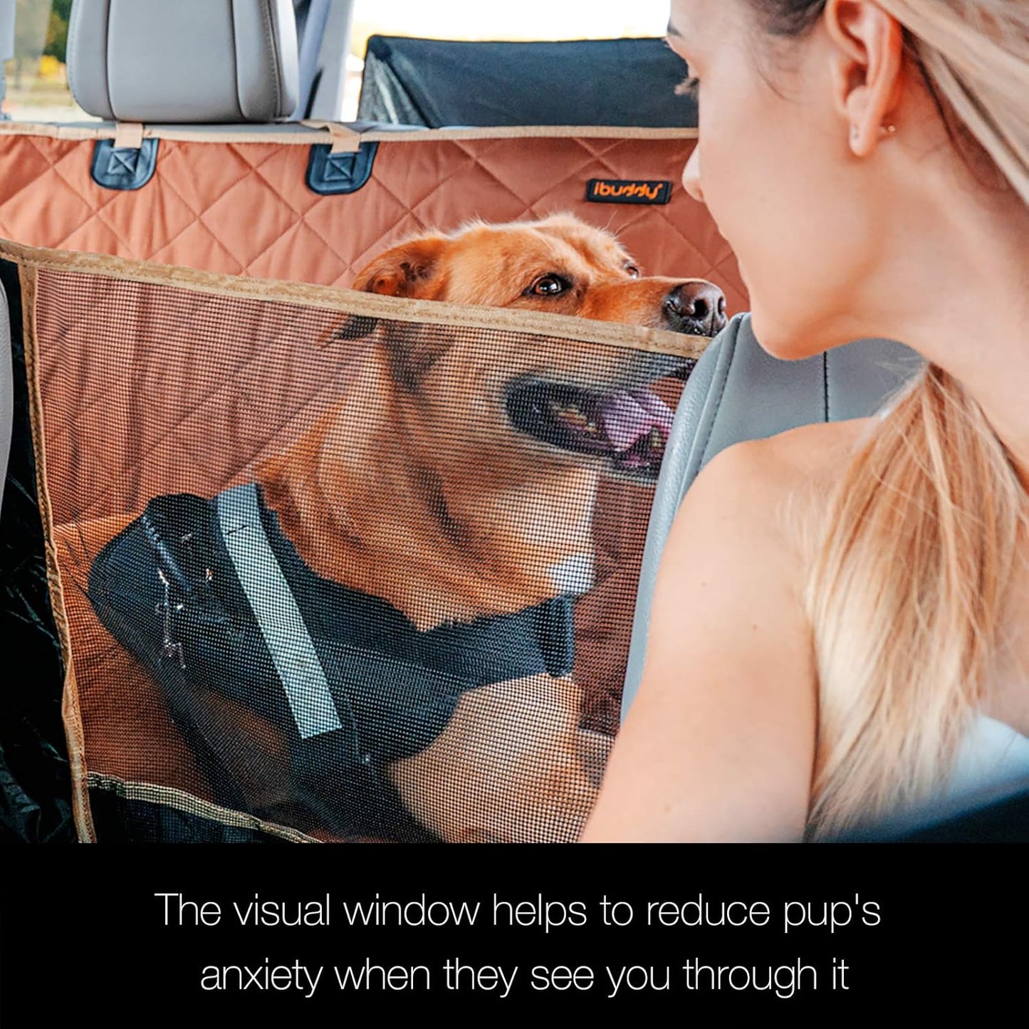 Dog Seat Cover for SUV and Small Truck, Waterproof Car
