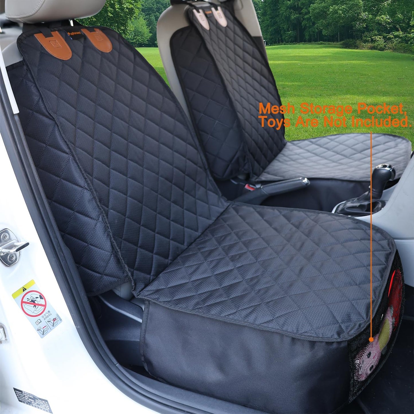 Front Seat Cover for Dogs 2PK Car Seat Covers Front Seats