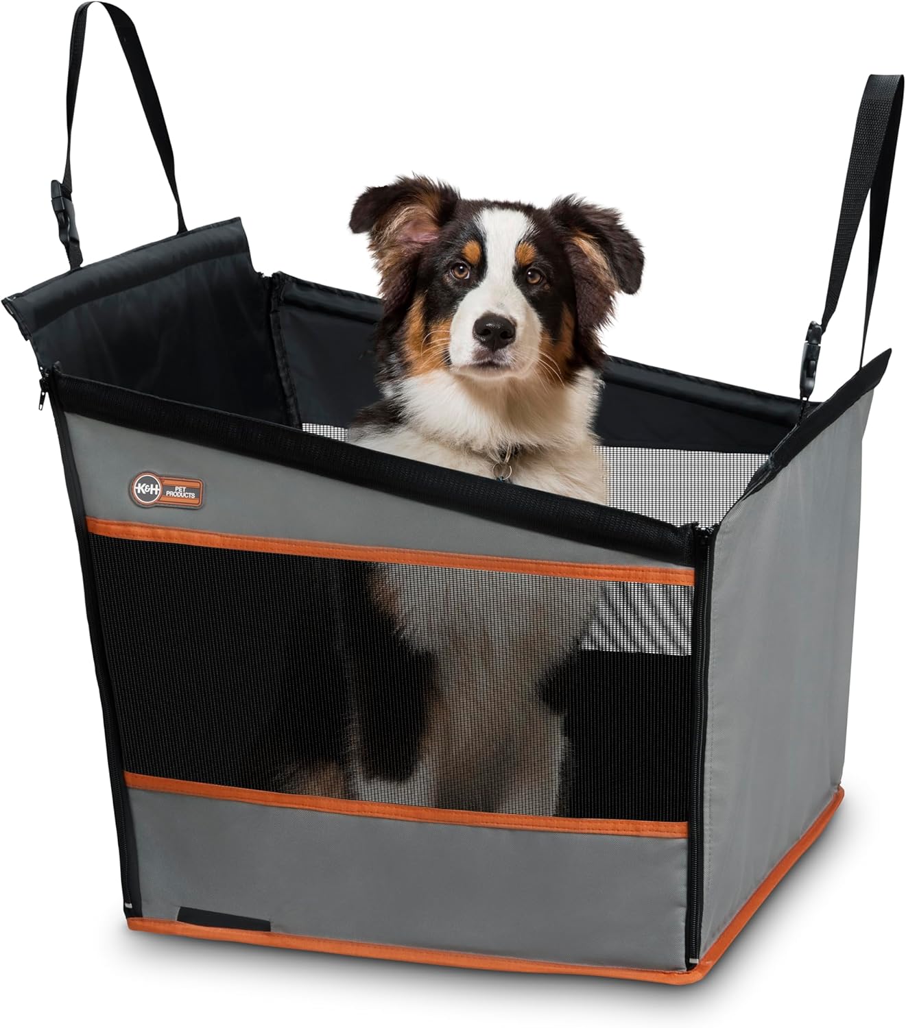 Buckle N Go Dog Car Seat for Large Dogs, Waterproof Fabric
