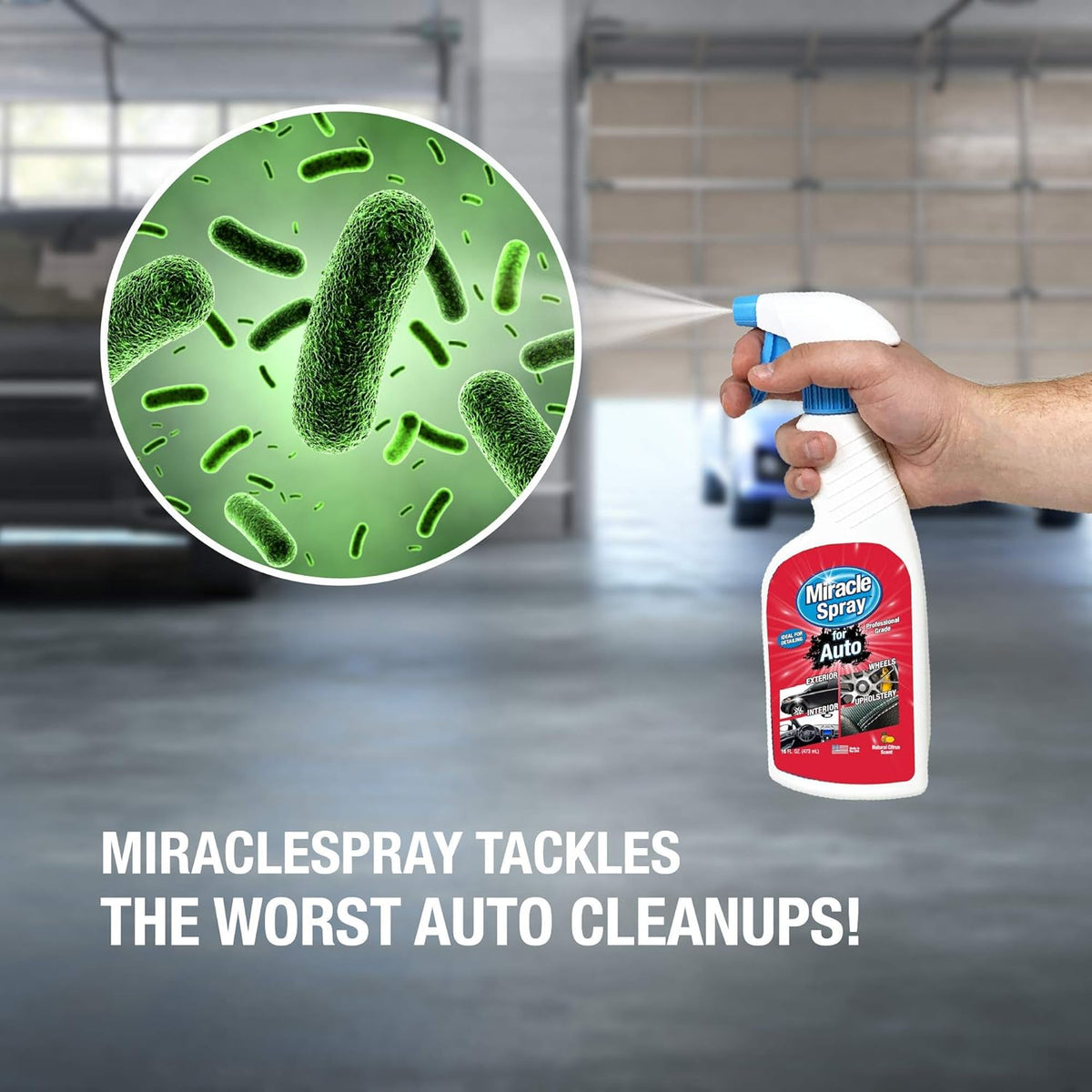 MiracleSpray All-Purpose Car Interior Cleaner –