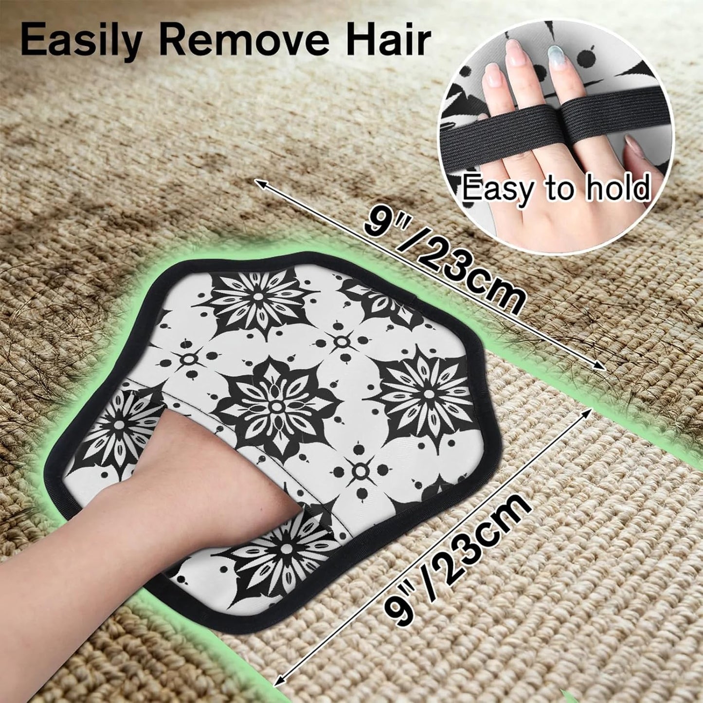 Pet Hair Removal Glove for Dogs Cats Reusable Washable Set