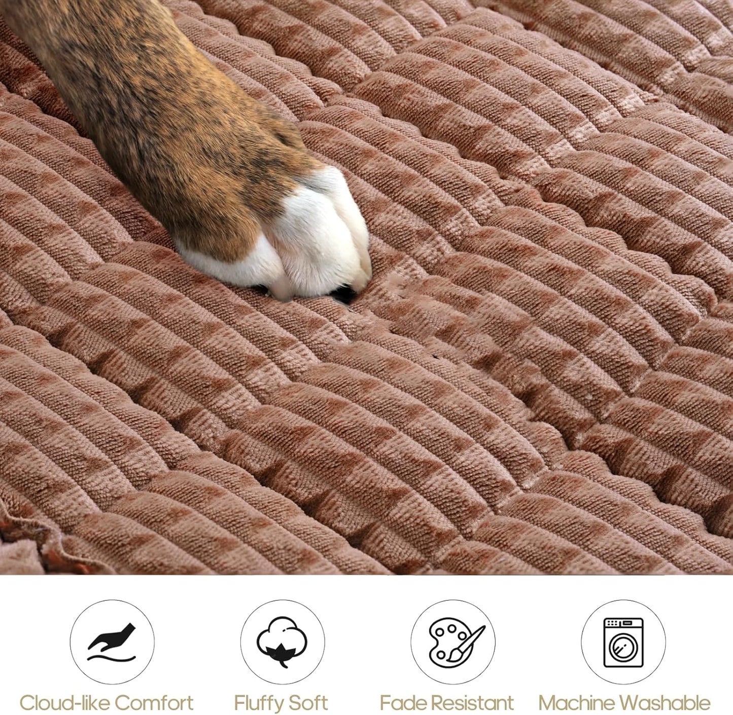 Pet Bed Mat for Car Backseat Extender, Non-Slip Dog Bed for