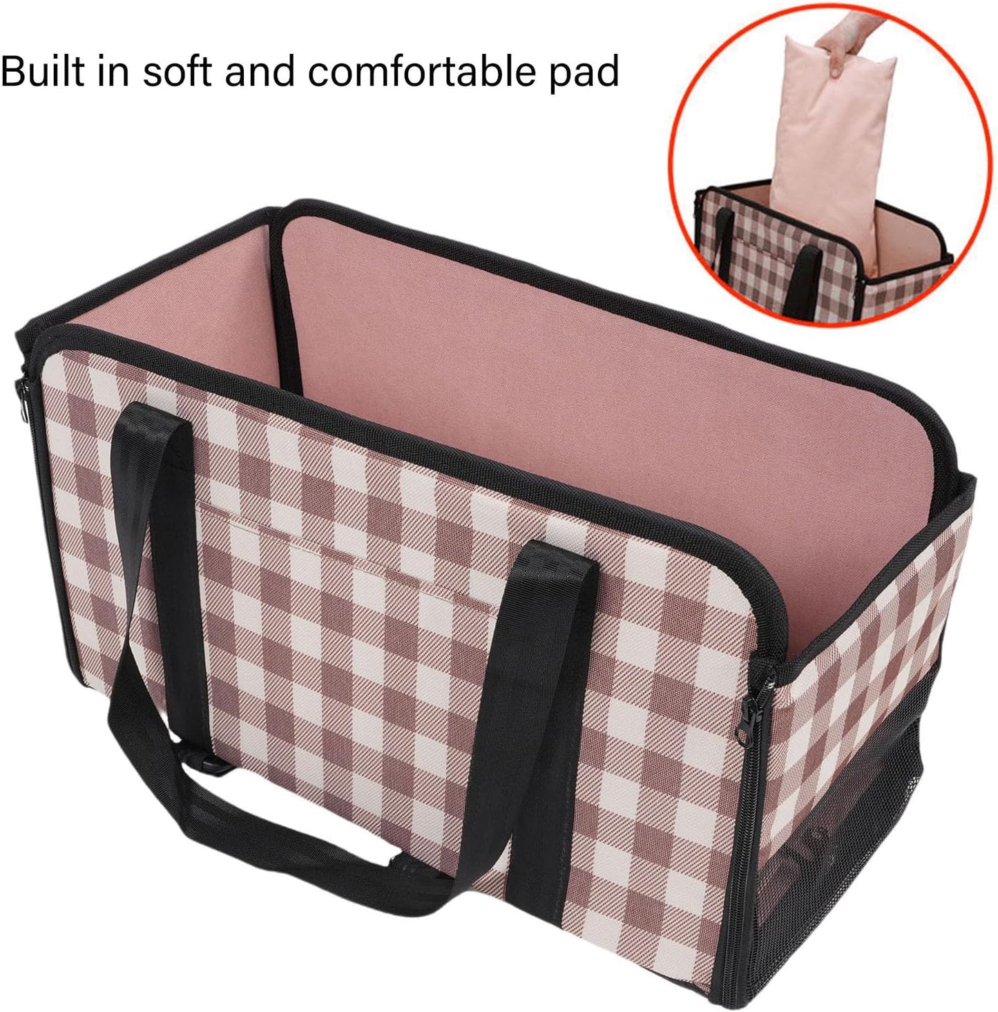 Dog Car Seating, Portable Center Console Dog Seating Pet