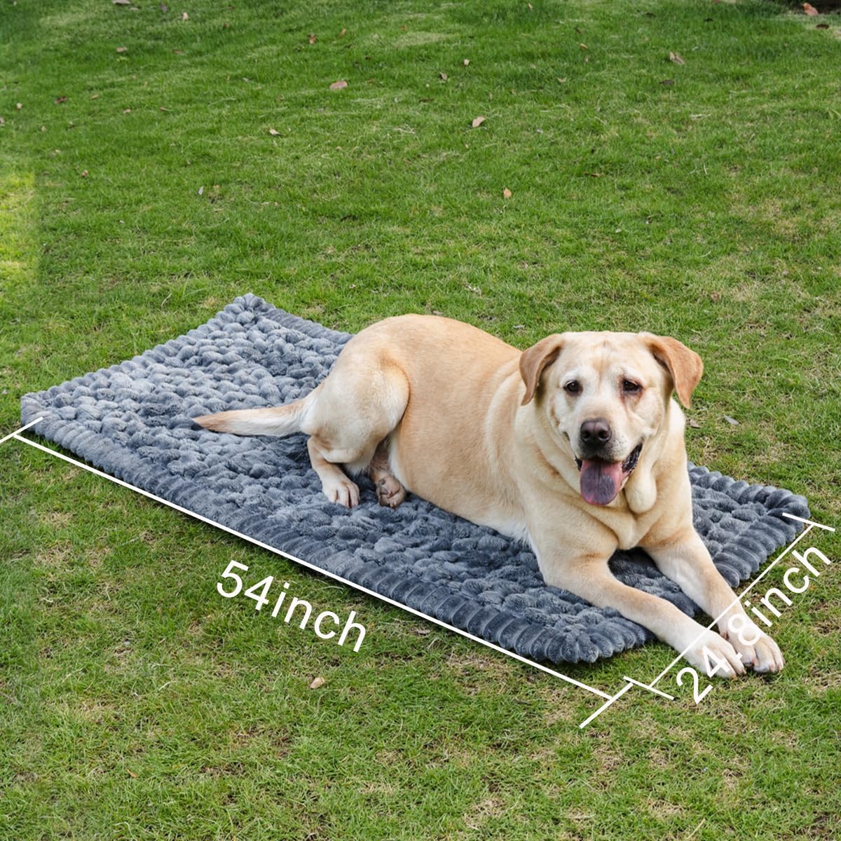 Non-Slip Dog Bed Mat for Car, Fuzzy Backseat Pet Mat
