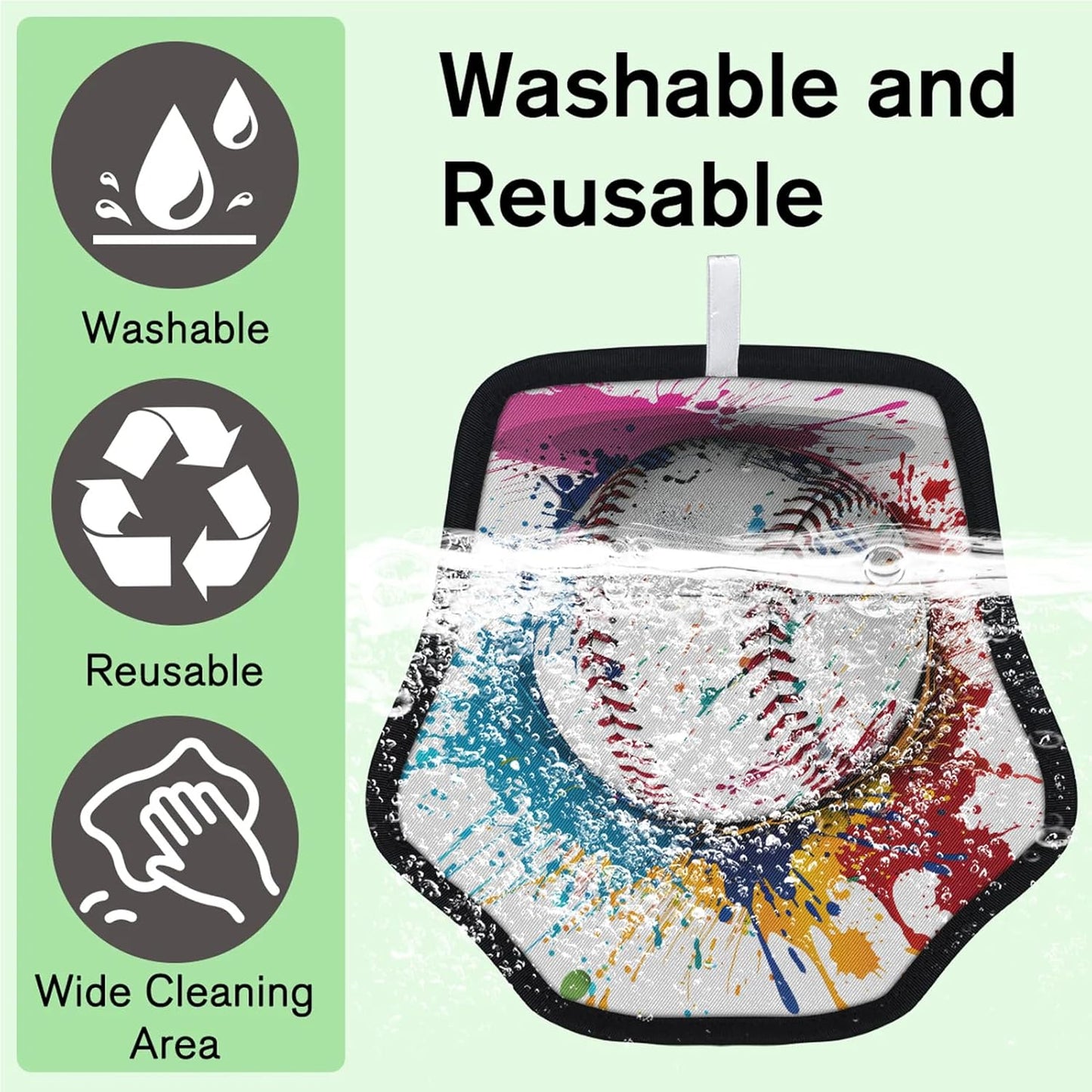 Pet Hair Removal Glove for Dogs Cats Reusable Washable Set