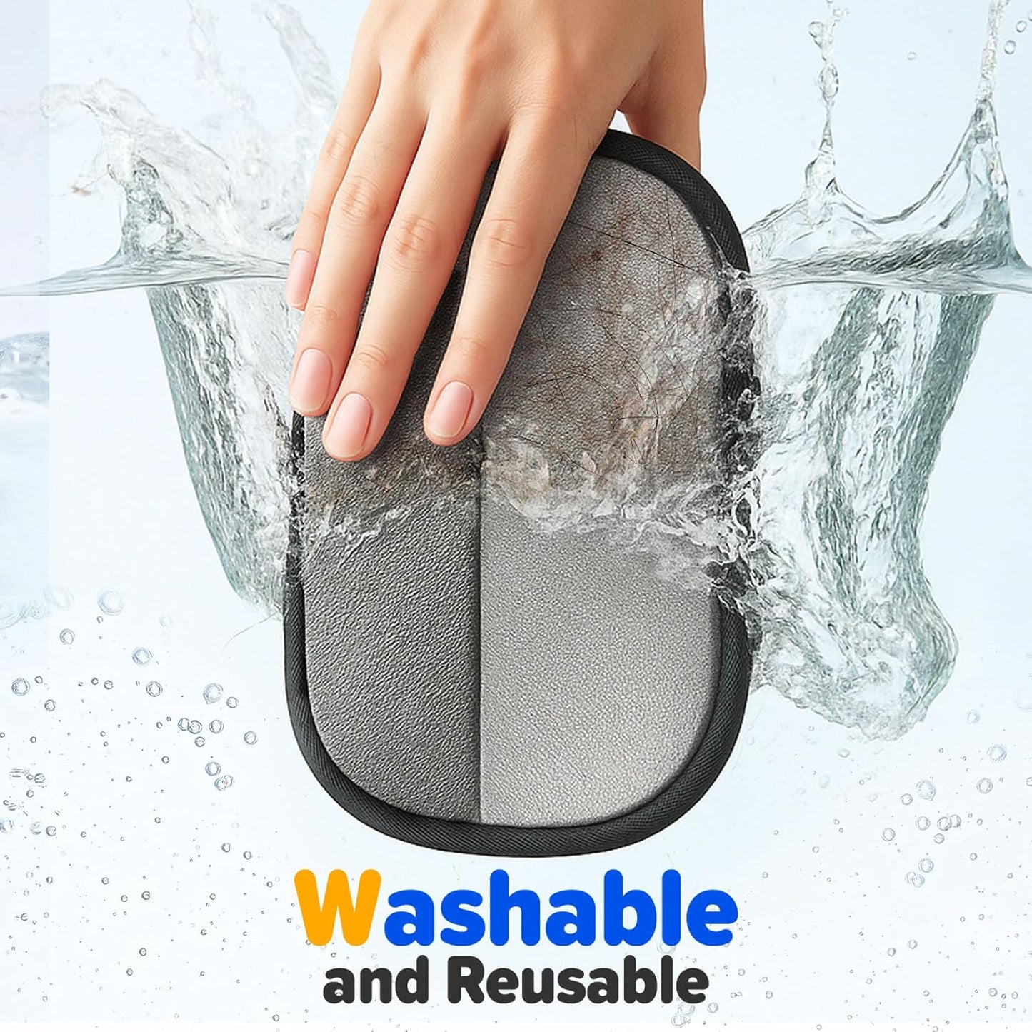 Pet Hair Remover Gloves for Cats & Dogs, Reusable