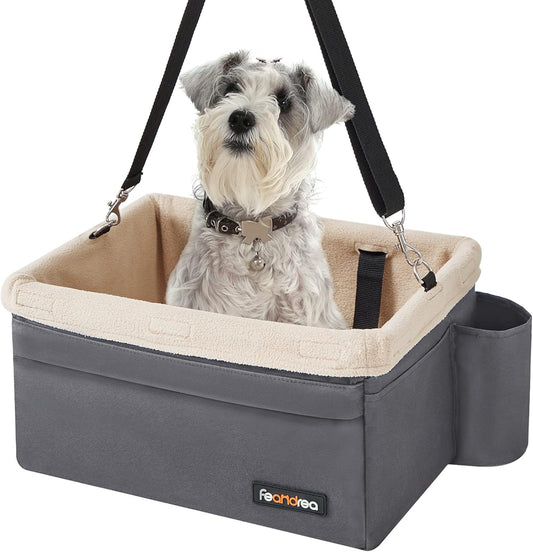 Dog Car Seat, Pet Booster Seat for Small Dogs up to 18 lb