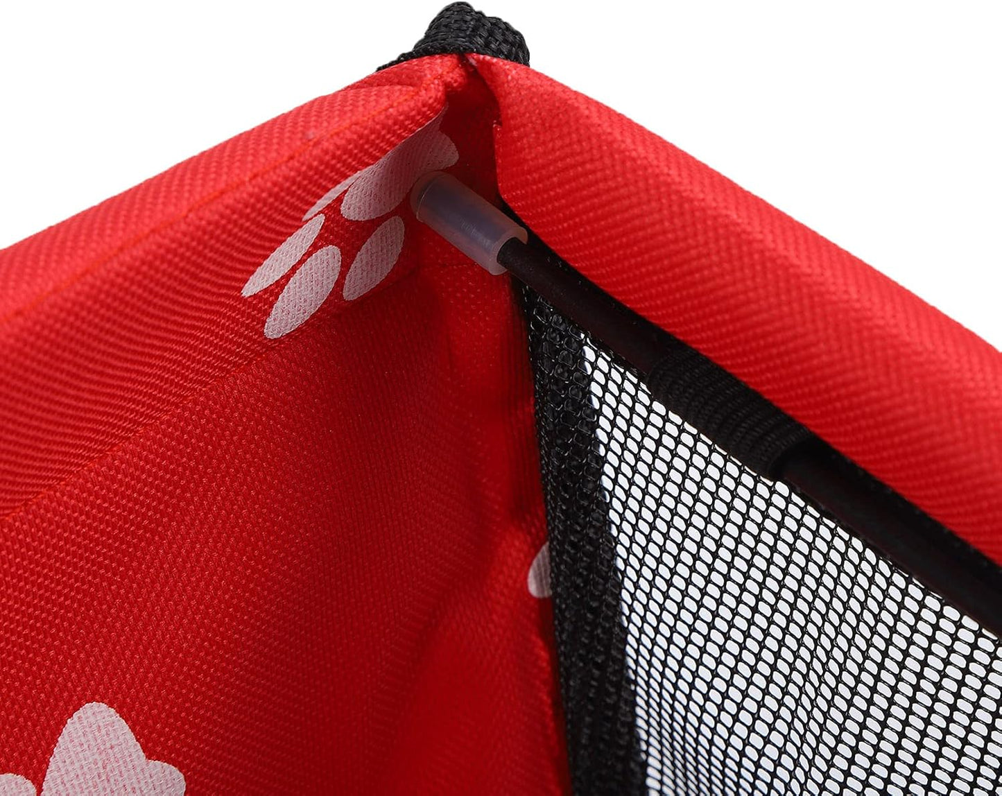 Bear Pattern Pet Carrier Cage, Washable Pet Car Travel