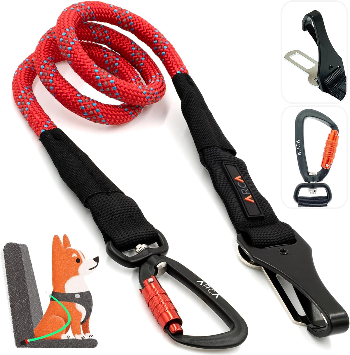 Dog Seat Belt for Car | Universal Pet Car Seatbelt with