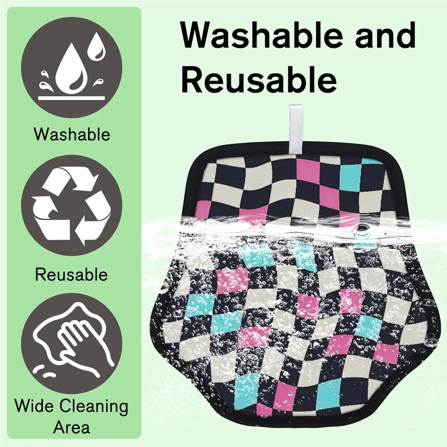 Pet Hair Removal Glove for Dogs Cats Reusable Washable Set
