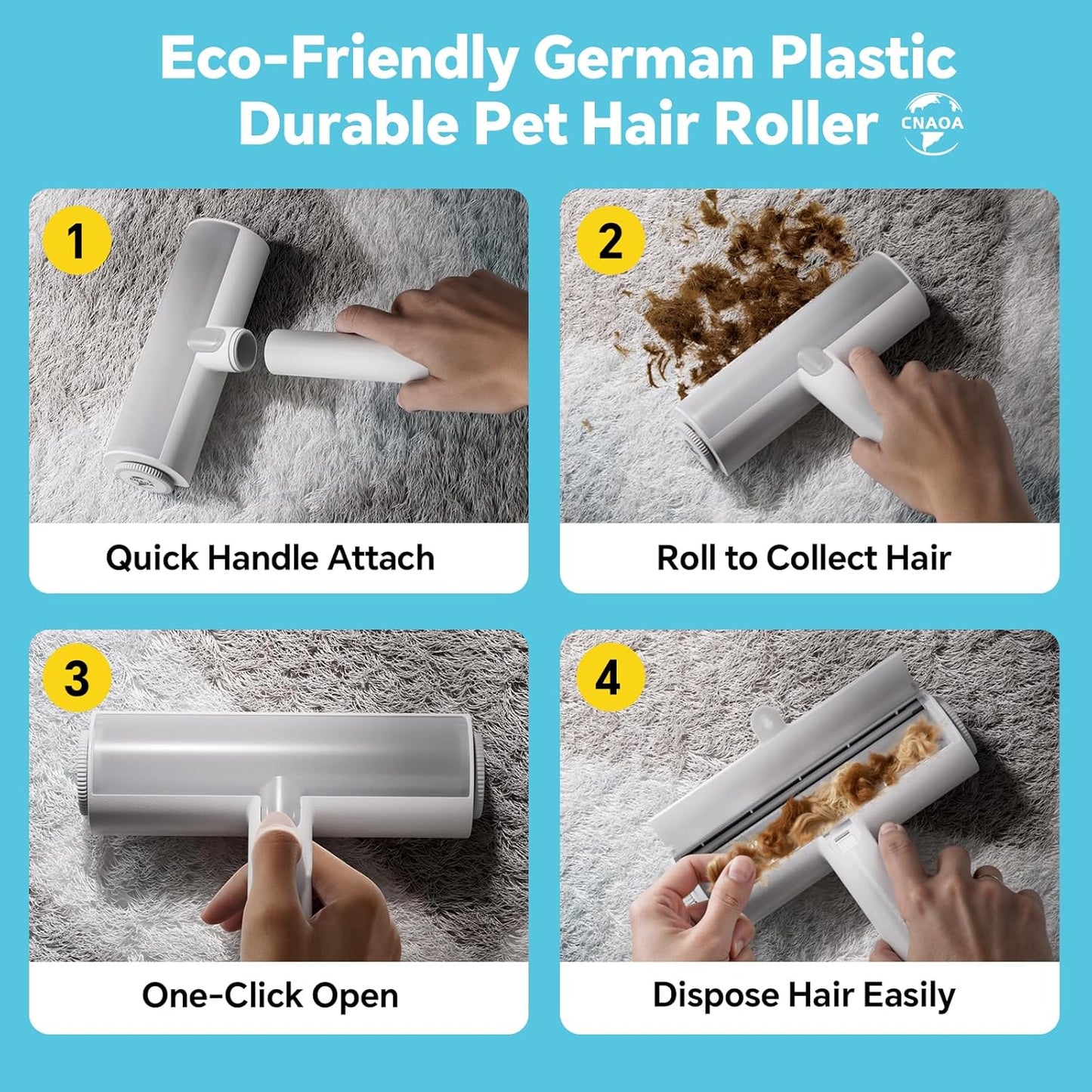 Pet Hair Removal Set, Roller Pet Hair Remover, Pet Hair