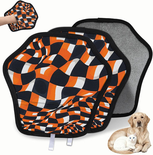 Pet Hair Removal Glove for Dogs Cats Reusable Washable Set
