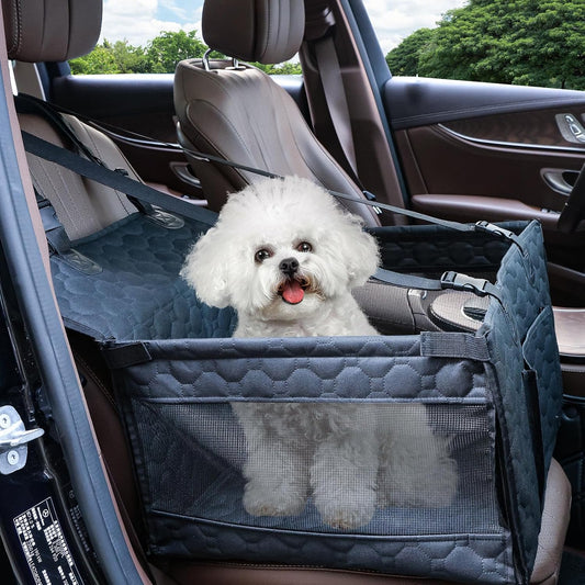 Dog Car Seat for Medium Small Dogs, Pet Car Seat with