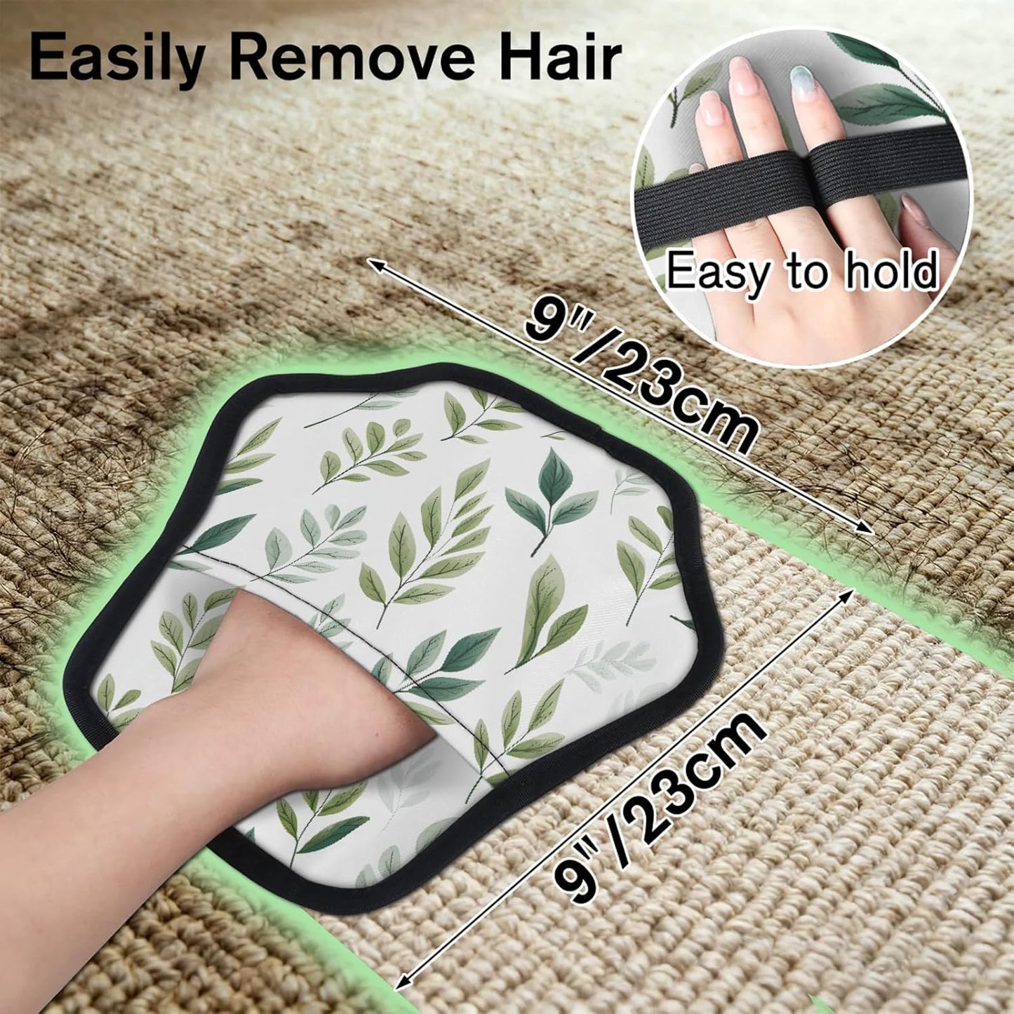 Pet Hair Removal Glove for Dogs Cats Reusable Washable Set
