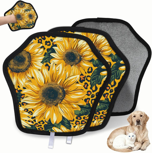 Pet Hair Removal Glove for Dogs Cats Reusable Washable Set