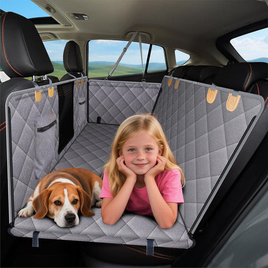 Dog Car Seat Cover for Back Seat, Waterproof Dog Seat Cover