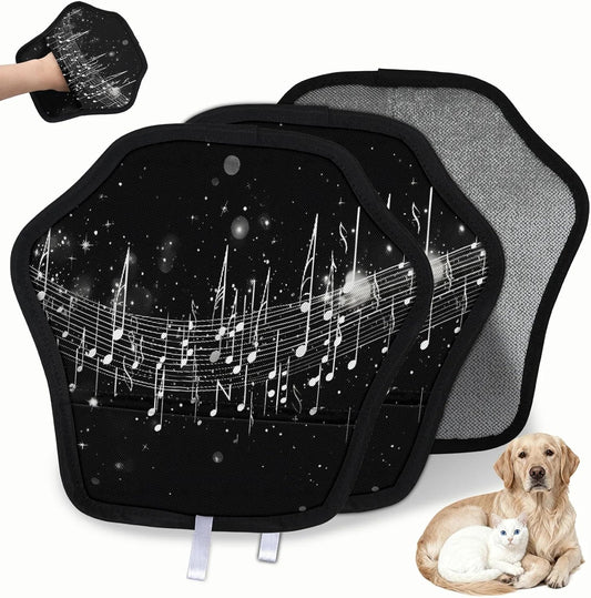 Pet Hair Removal Glove for Dogs Cats Reusable Washable Set