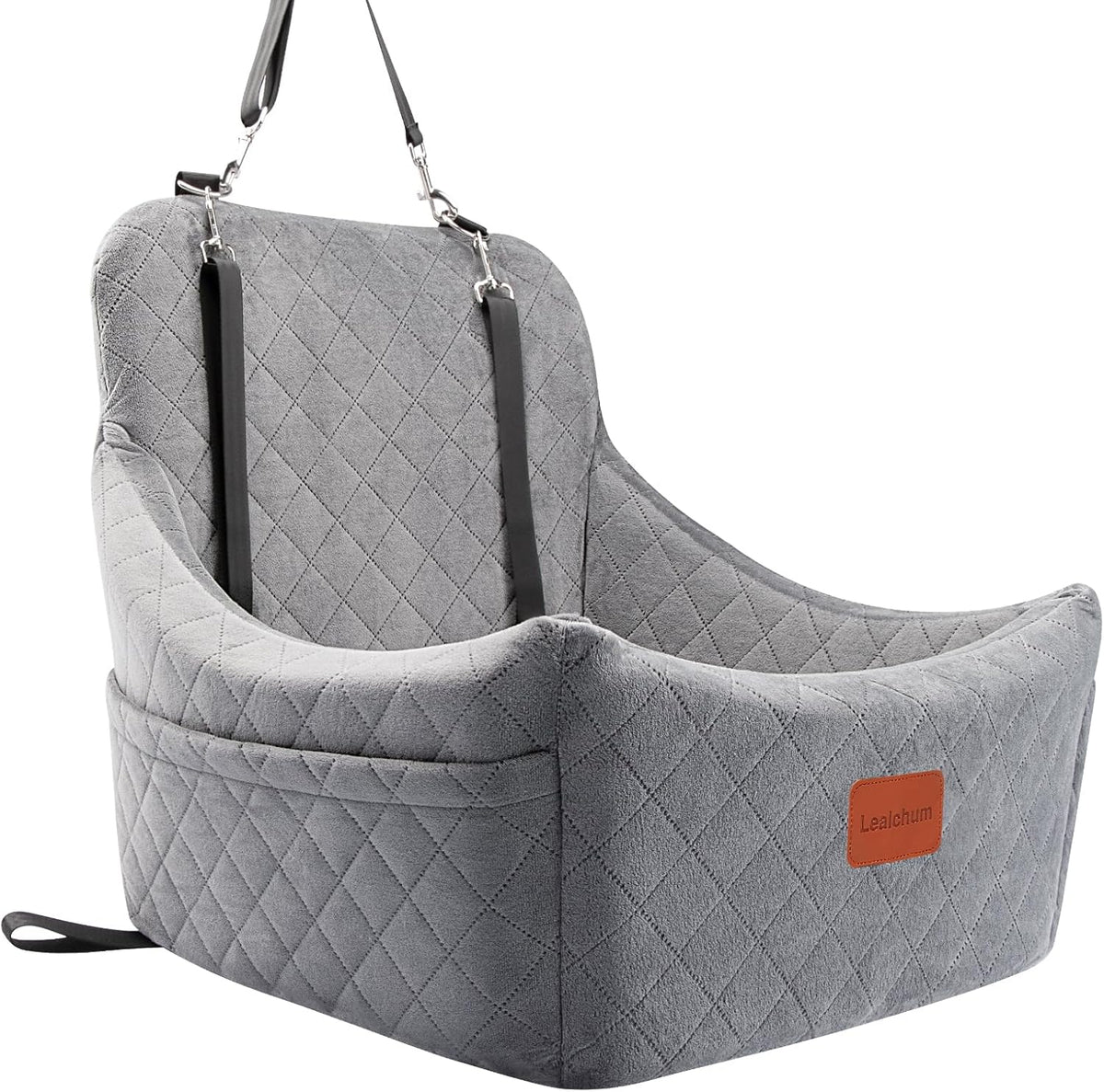 Dog Car Seat for Medium Dogs Up to 40lbs,Fully Detachable