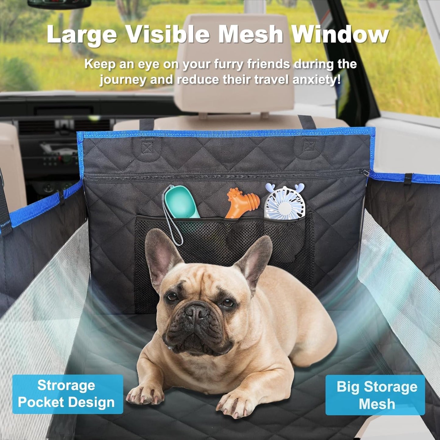 Back Seat Extender for Dogs