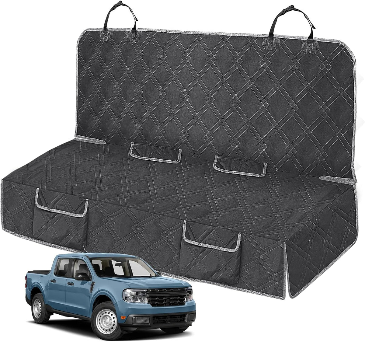 Dog Car Seat Cover Compatible with Ford Maverick/Hyundai