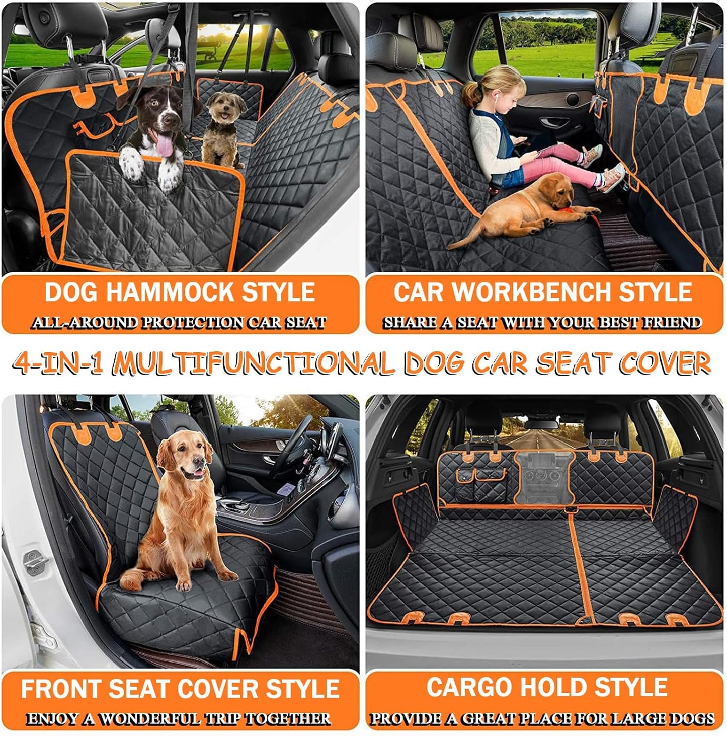Dog Car Seat Cover for Back Seat for BMW 2 Series 225i