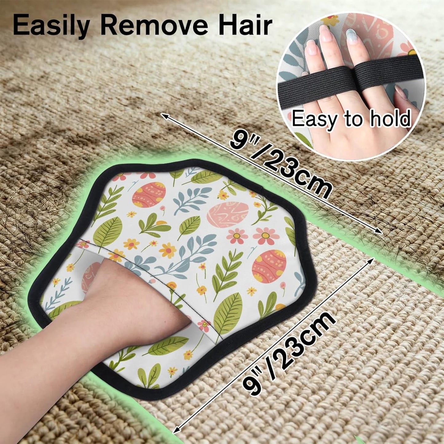 Pet Hair Removal Glove for Dogs Cats Reusable Washable Set