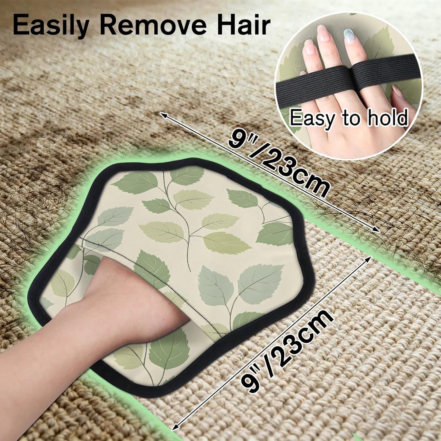 Pet Hair Removal Glove for Dogs Cats Reusable Washable Set