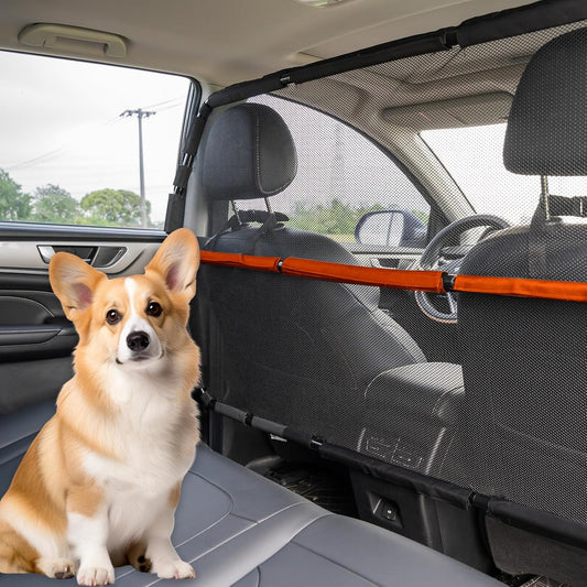 Dog Barrier for Car, 50" Wide SUV Dog Barrier for Cargo